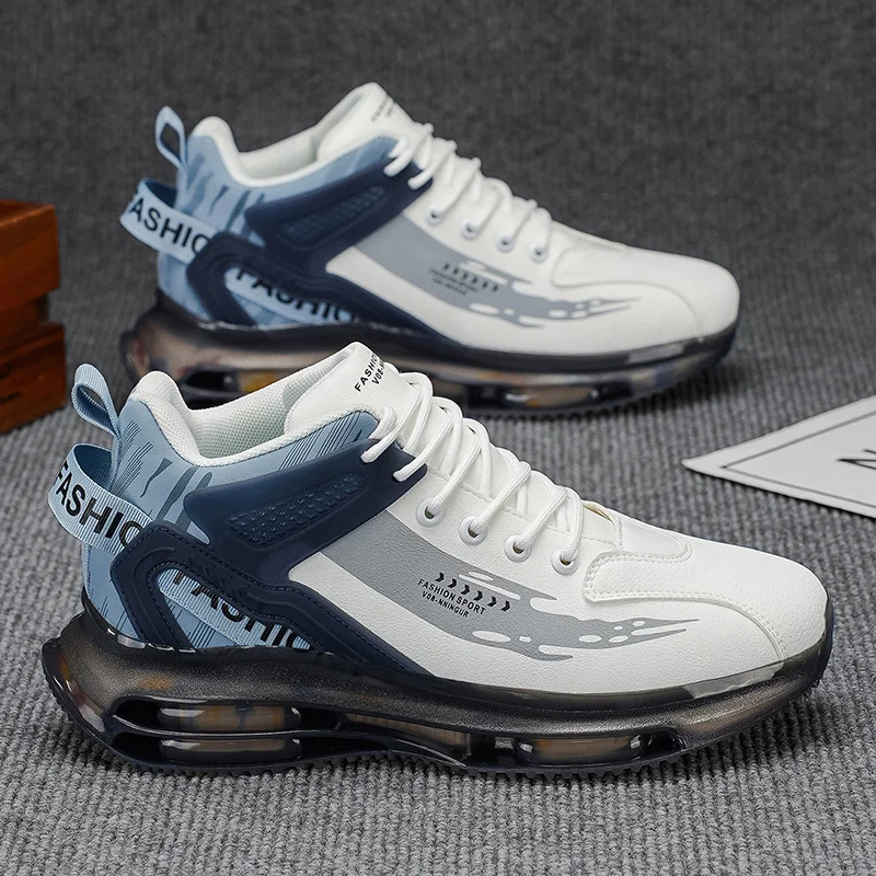 New Sports and Leisure Air-Cushioned Shock-Absorbing Running Shoes with Inner Height Increase, Leather Surface, Waterproof and N
New Sports and Leisure Air-Cushioned Shock-Absorbing Running Shoes with Inner Height Increase, Leather Surface, Waterproof and N