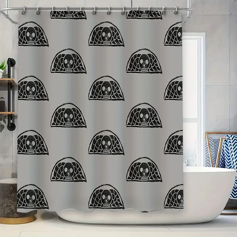Gothic Shower Curtain Dark Aesthetic Spooky Halloween Decor Skull Pattern Bathroom Set Vintage Horror Home Textile Wall Hanging
Gothic Shower Curtain Dark Aesthetic Spooky Halloween Decor Skull Pattern Bathroom Set Vintage Horror Home Textile Wall Hanging