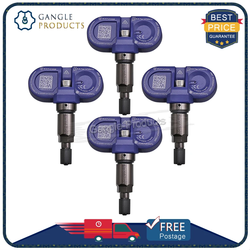 4Pcs 1490701-01-C TPMS SENSOR Bluetooth Tire Pressure Sensor 1490701-01-B 1490701-01-D For Tesla Model 3 S X Y 149070101C
4Pcs 1490701-01-C TPMS SENSOR Bluetooth Tire Pressure Sensor 1490701-01-B 1490701-01-D For Tesla Model 3 S X Y 149070101C