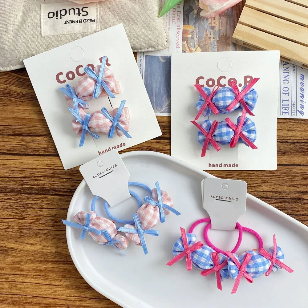 2 Pcs Versatile Candy Hair Clips Handmade Korean Style Children Hair Rope Plaid Cloth Bow Hairpin
2 Pcs Versatile Candy Hair Clips Handmade Korean Style Children Hair Rope Plaid Cloth Bow Hairpin