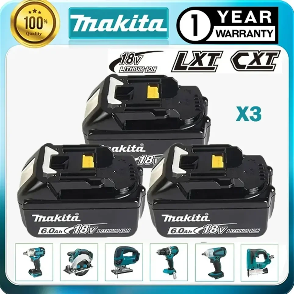 Genuine/Original Makita 18v battery bl1850b BL1850 bl1860 bl 1860 bl1830 bl1815 bl1840 LXT400 6.0Ah for makita 18v tools drill
Genuine/Original Makita 18v battery bl1850b BL1850 bl1860 bl 1860 bl1830 bl1815 bl1840 LXT400 6.0Ah for makita 18v tools drill