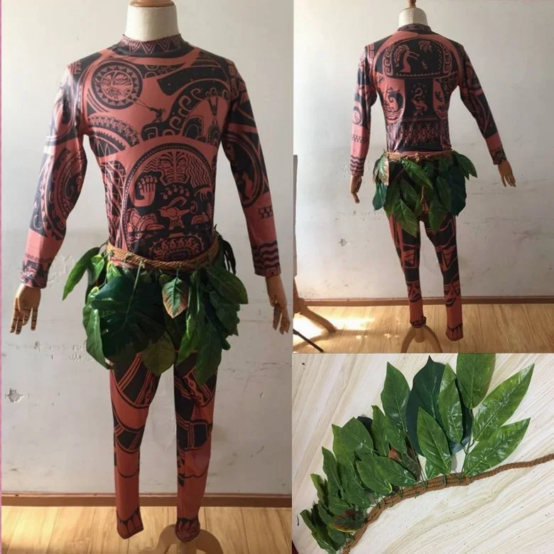 Sweet Cosplay Maui loween Adult Costume Cartoon Ocean Wonder Maui Moana Anime Set Traditional Chinese Stage Costume Women
Sweet Cosplay Maui loween Adult Costume Cartoon Ocean Wonder Maui Moana Anime Set Traditional Chinese Stage Costume Women