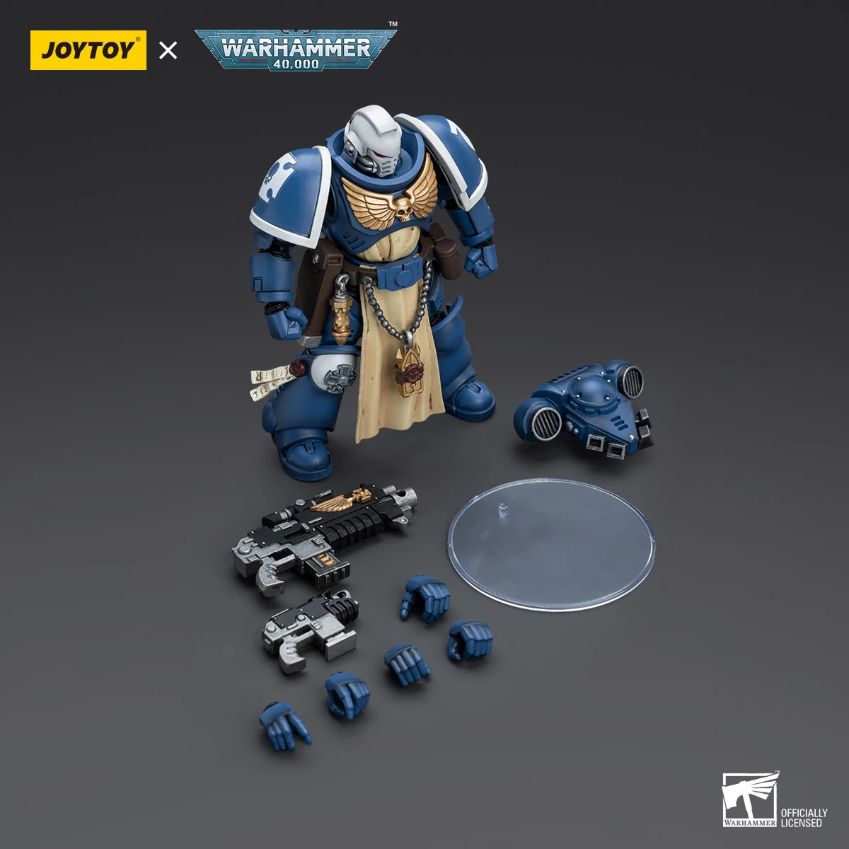 JOYTOY Warhammer 40k Ultramarines Sternguard Veteran with Bolt Rifle Action Figures Decoration Original Collection gift Model
JOYTOY Warhammer 40k Ultramarines Sternguard Veteran with Bolt Rifle Action Figures Decoration Original Collection gift Model