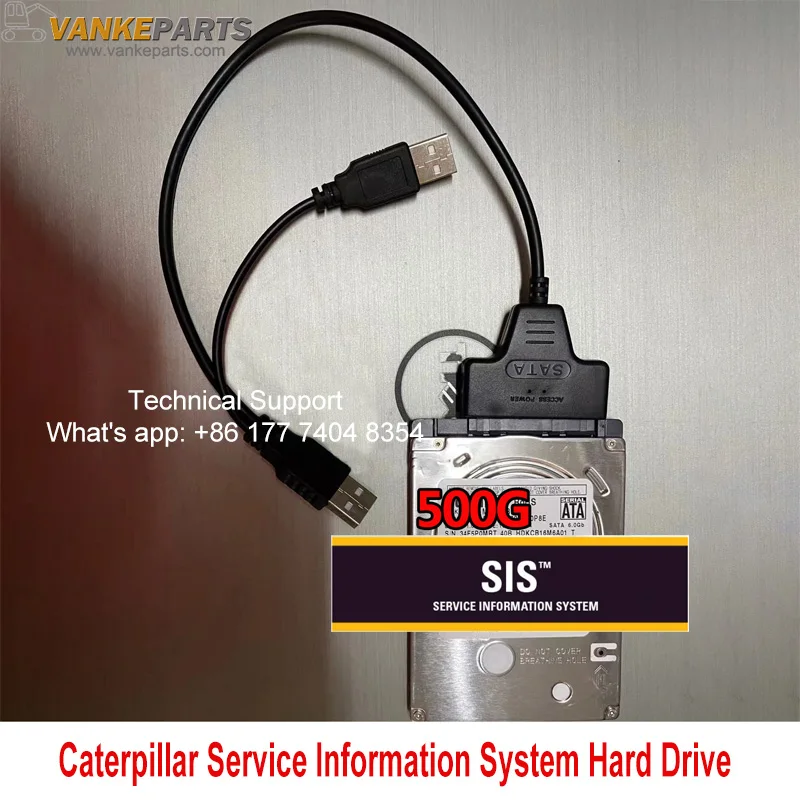 Жесткий диск для технических специалистов CATERPILLAR SIS 500G с программным обеспечением
Жесткий диск для технических специалистов CATERPILLAR SIS 500G с программным обеспечением