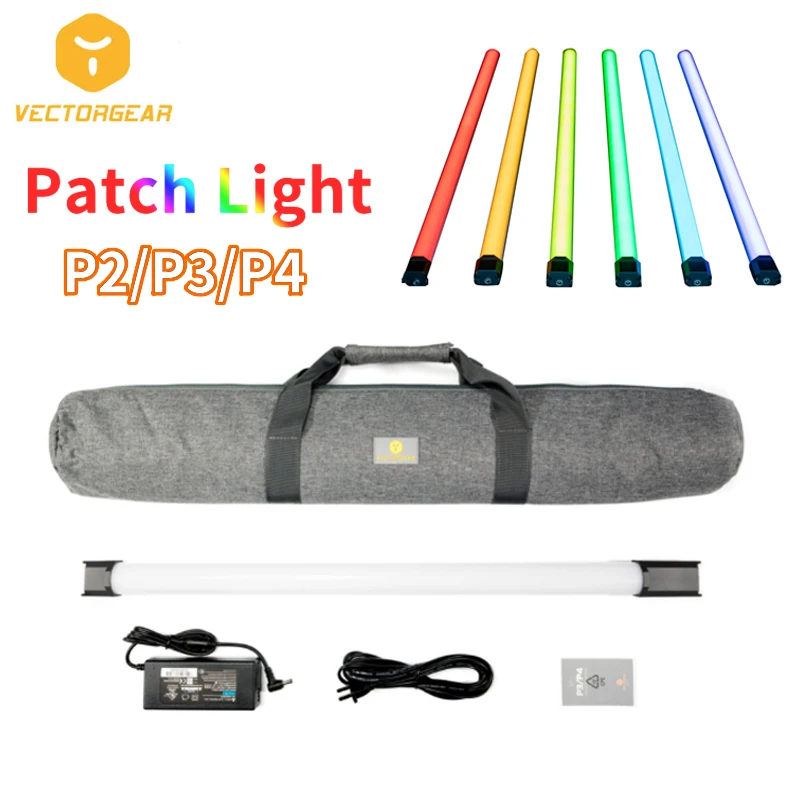 Vectorgear P3 Handheld RGB Tube Light Stick bi-color 3200K-8000K LED Photography Lighting TCLI 97 Photo Video Camera Painting
Vectorgear P3 Handheld RGB Tube Light Stick bi-color 3200K-8000K LED Photography Lighting TCLI 97 Photo Video Camera Painting