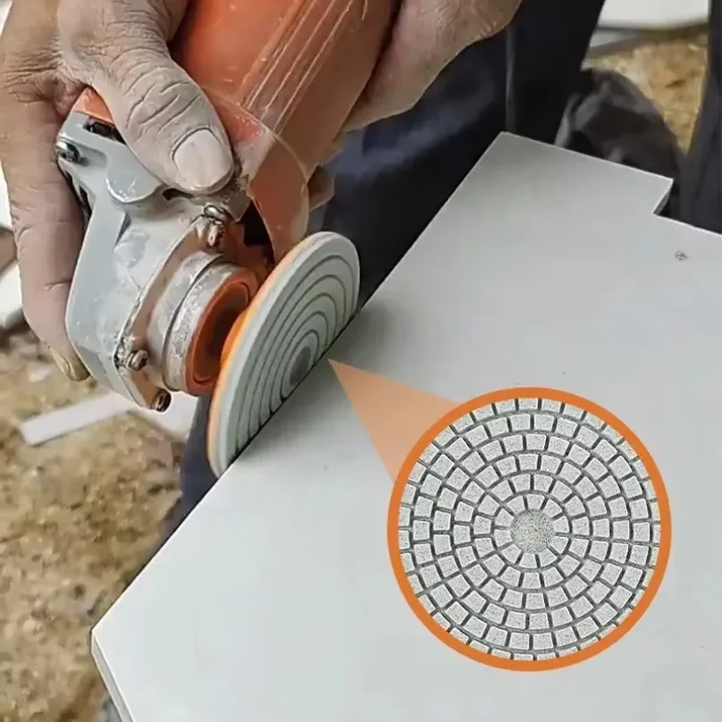 1pcs 80mm Ceramic Tile Trimming Polishing Disc Angle Grinder Dry Polishing Marble Quartz Stone Chamfering Grinding Edge
1pcs 80mm Ceramic Tile Trimming Polishing Disc Angle Grinder Dry Polishing Marble Quartz Stone Chamfering Grinding Edge