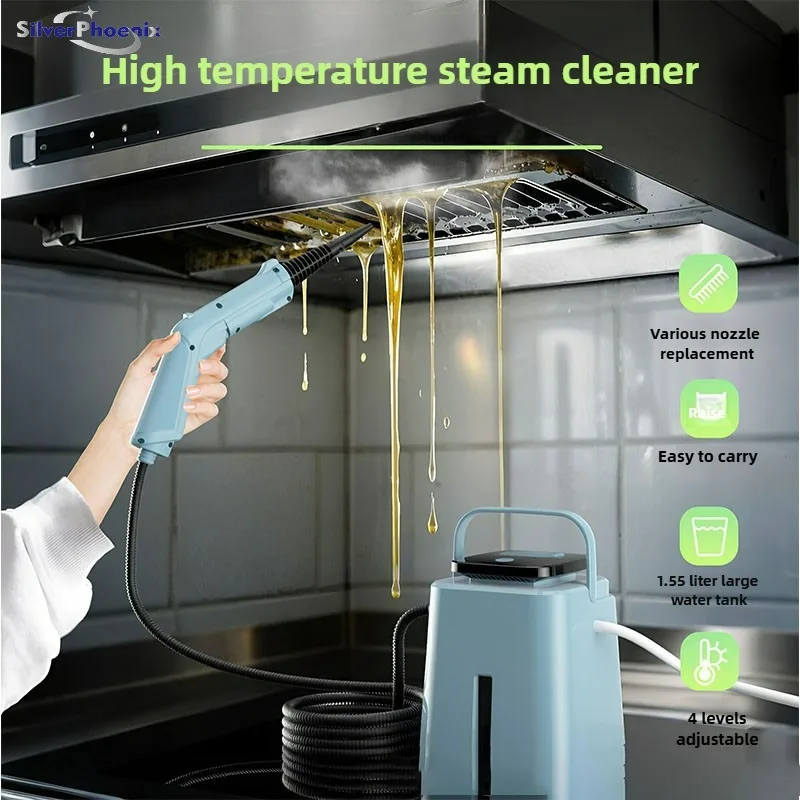 Home high temperature steam cleaning machine household air conditioning range hood oil cleaning machine car washing machine
Home high temperature steam cleaning machine household air conditioning range hood oil cleaning machine car washing machine