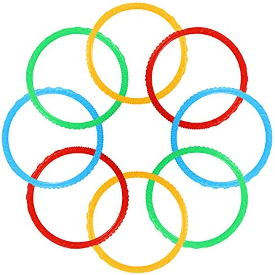 Colorful Water Diving Toys Ring Toss Set Outdoor Toss Rings Underwater Swimming Pool Dive Rings Training Accessory Grab Toy for
Colorful Water Diving Toys Ring Toss Set Outdoor Toss Rings Underwater Swimming Pool Dive Rings Training Accessory Grab Toy for