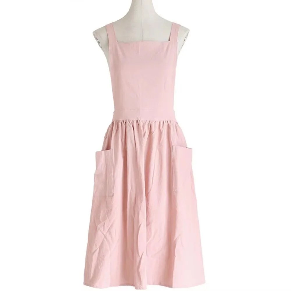 Minimalist Kitchen Cooking Apron Solid Color Adult/Children Children's Apron Wear Resistant Cotton Linen Gardening Work Uniform
Minimalist Kitchen Cooking Apron Solid Color Adult/Children Children's Apron Wear Resistant Cotton Linen Gardening Work Uniform