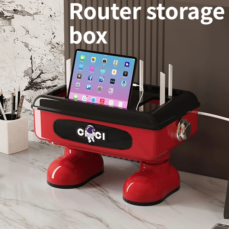 Home Router Storage Box Wireless Wifi Box Cartoon Desktop Organizer Cable Box Multifunctional Plastic Storage Rack
Home Router Storage Box Wireless Wifi Box Cartoon Desktop Organizer Cable Box Multifunctional Plastic Storage Rack