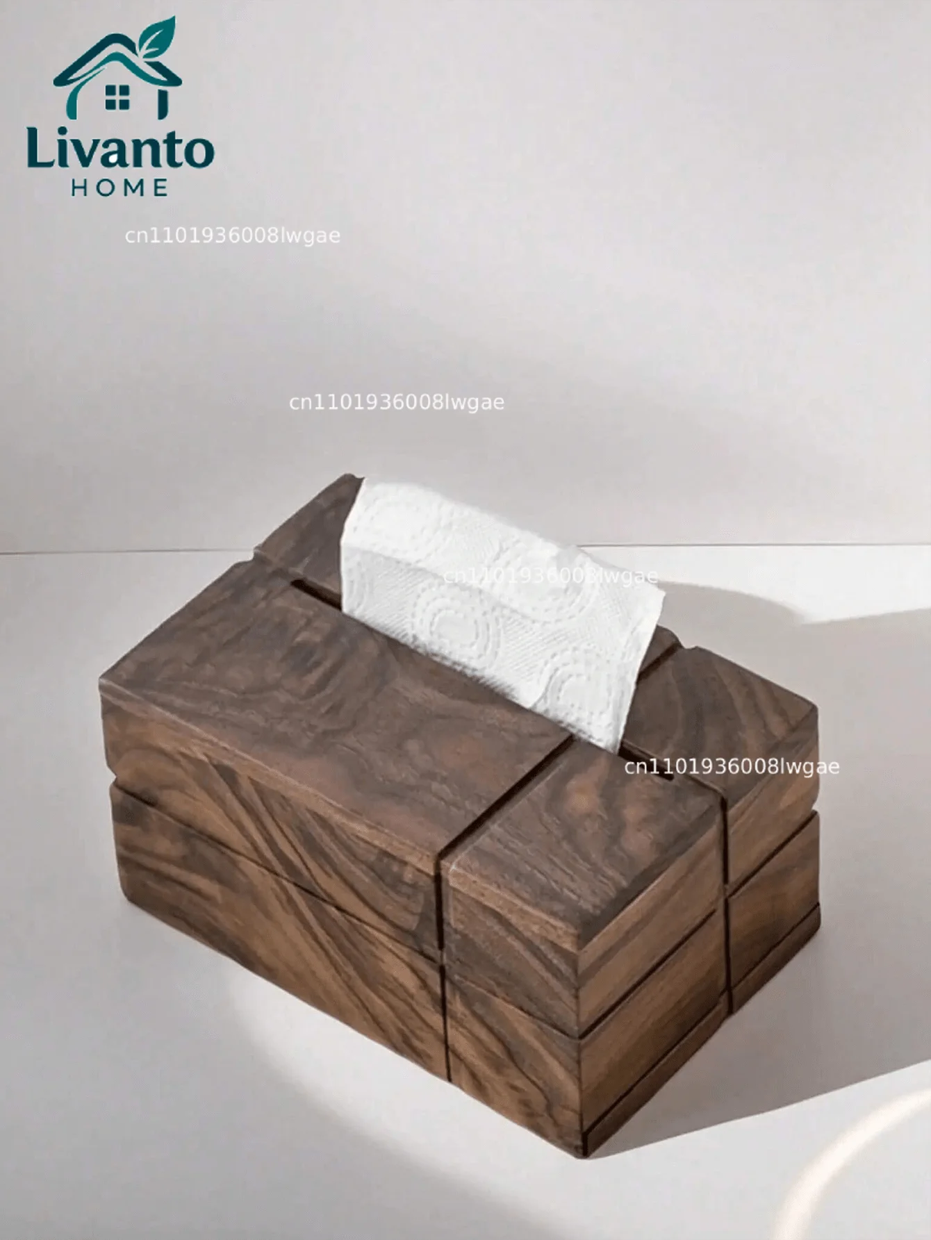 Nordic Wooden Tissue Box Creative Paper Box Walnut Tissue Holder Living Room Desktop Tea Table Home Decoration Storage Box
Nordic Wooden Tissue Box Creative Paper Box Walnut Tissue Holder Living Room Desktop Tea Table Home Decoration Storage Box