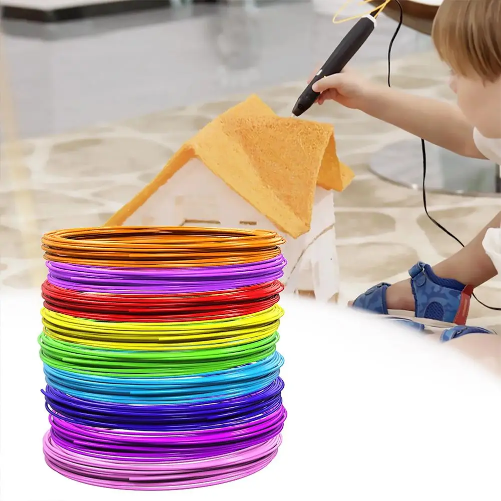 20colors 1.75mm 3D Printer Filament PLA Filament For 3D Pens Eco-friendly Materials 3 Meters/color F6E4
20colors 1.75mm 3D Printer Filament PLA Filament For 3D Pens Eco-friendly Materials 3 Meters/color F6E4
