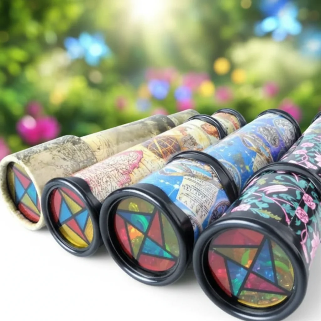 Калейдоскоп, развивающая игрушка, волшебный вращающийся красочный мир для детей, разные цвета
Калейдоскоп, развивающая игрушка, волшебный вращающийся красочный мир для детей, разные цвета