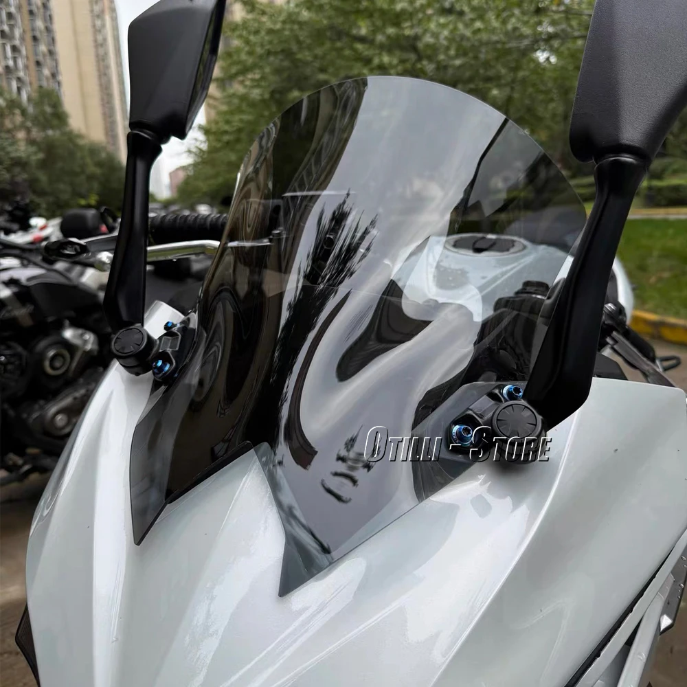 2024-2026 Motorcycle Windscreens Windshield Air Fairing Wind Deflectors Viser Visor For Kawasaki Ninja 500 SE Ninja500 NINJA 500
2024-2026 Motorcycle Windscreens Windshield Air Fairing Wind Deflectors Viser Visor For Kawasaki Ninja 500 SE Ninja500 NINJA 500