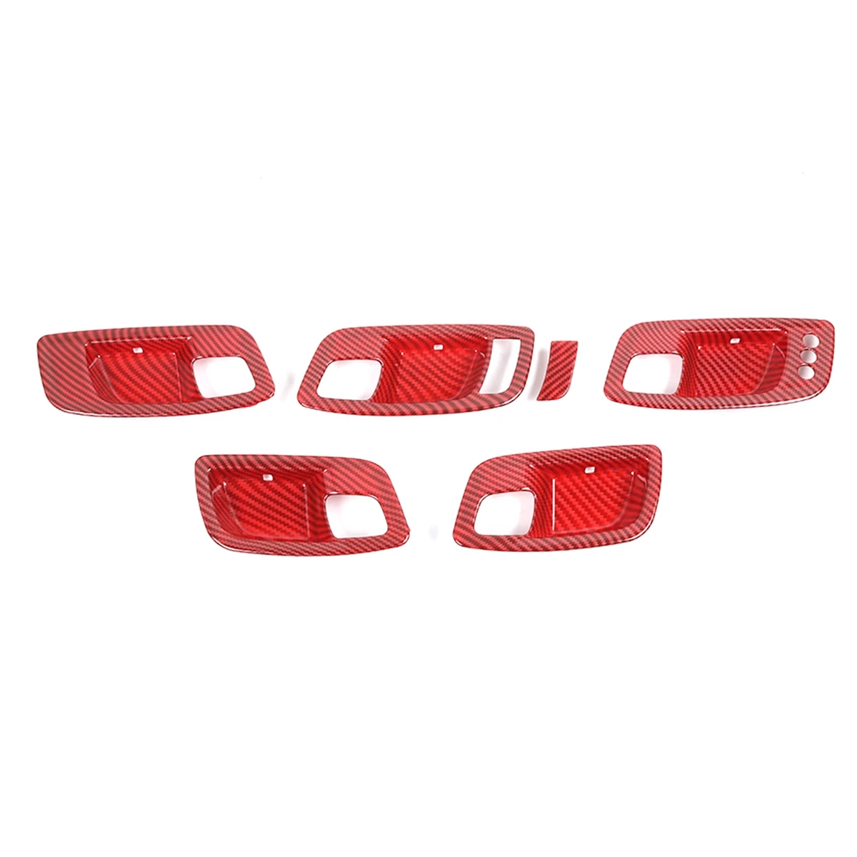 Inner Door Handle Bowl Cover Trim Interior Accessories for Dodge Charger Accessories 2015-2021 (Red Carbon
Inner Door Handle Bowl Cover Trim Interior Accessories for Dodge Charger Accessories 2015-2021 (Red Carbon