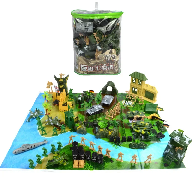 World War II Tank Soldier Military Model 130 Piece Military Scene Map Assemble Military Soldier Model Reject World War III
World War II Tank Soldier Military Model 130 Piece Military Scene Map Assemble Military Soldier Model Reject World War III