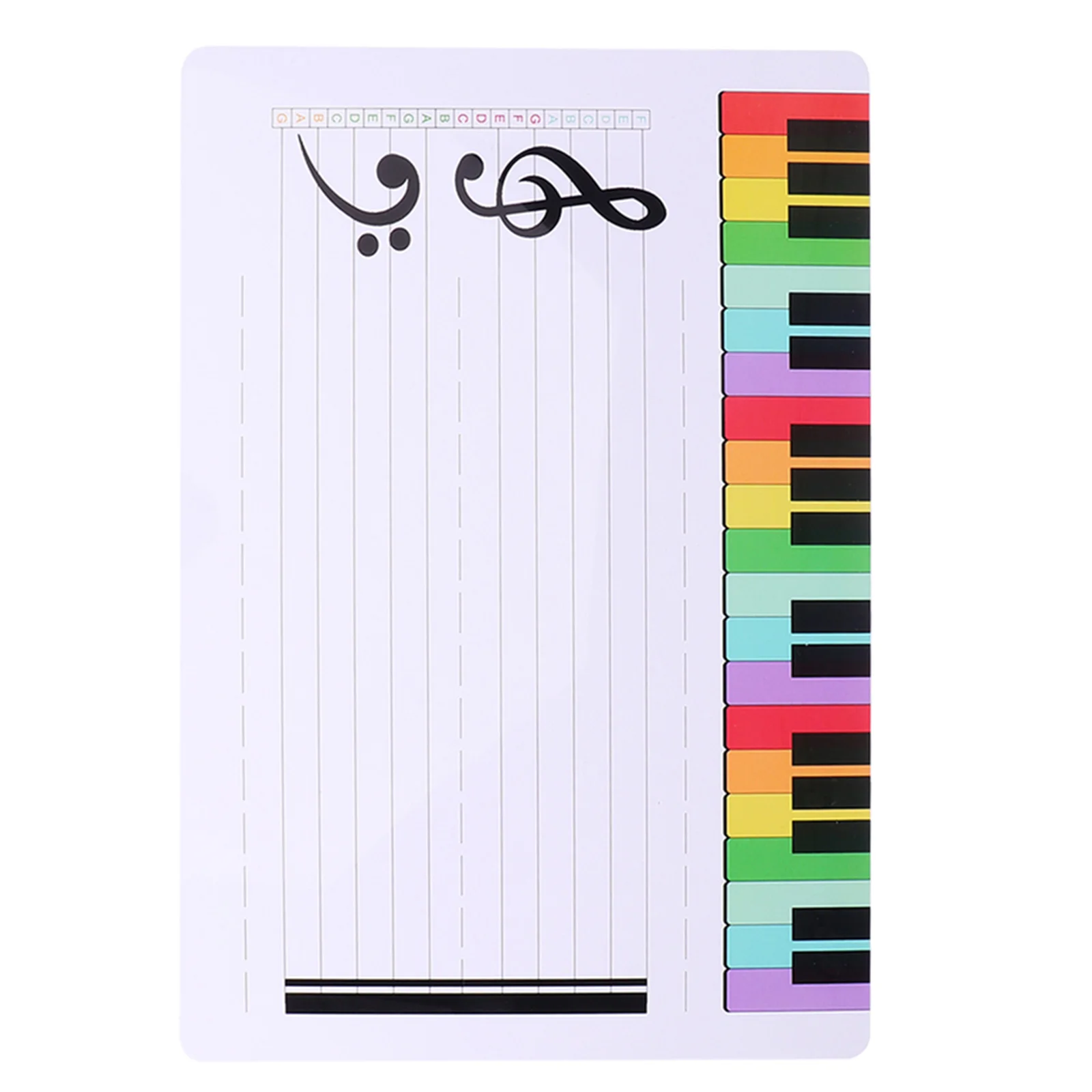 Stave Board Staff Whiteboard Dry Erase Boards for Desk Erasable Plastic Note Student
Stave Board Staff Whiteboard Dry Erase Boards for Desk Erasable Plastic Note Student