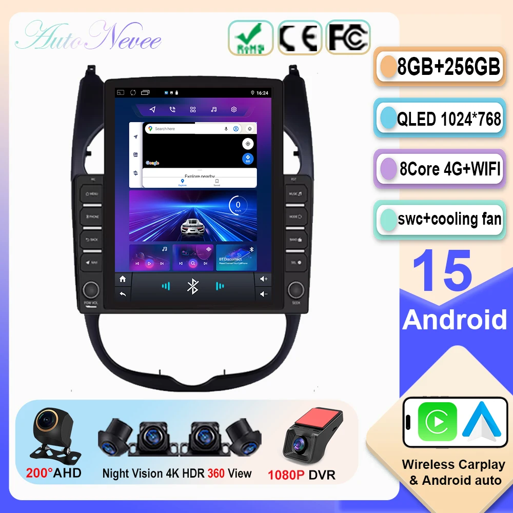 Android 15 Car Radio for Peugeot 206 2000-2016 9.7"Screen Dash CPU HDR QLED GPS Navigation Multimedia Player 2 Din Stereo 2din
Android 15 Car Radio for Peugeot 206 2000-2016 9.7"Screen Dash CPU HDR QLED GPS Navigation Multimedia Player 2 Din Stereo 2din