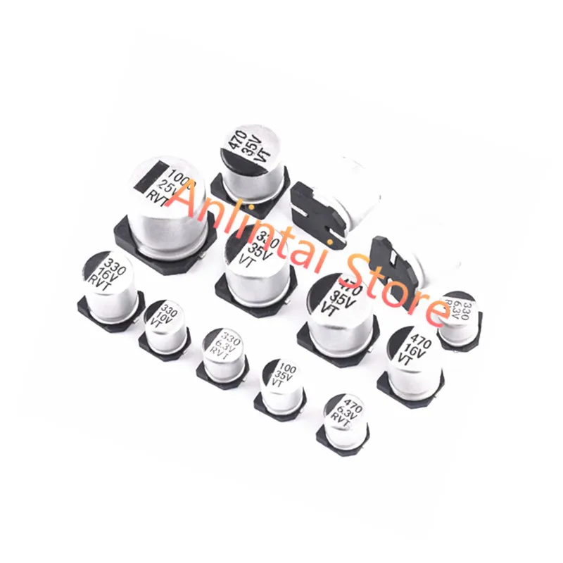 10PCS 50V220UF 10*10.5mm 50V680UF 16mm*16mm SMD Aluminum Electrolytic Capacitors
10PCS 50V220UF 10*10.5mm 50V680UF 16mm*16mm SMD Aluminum Electrolytic Capacitors