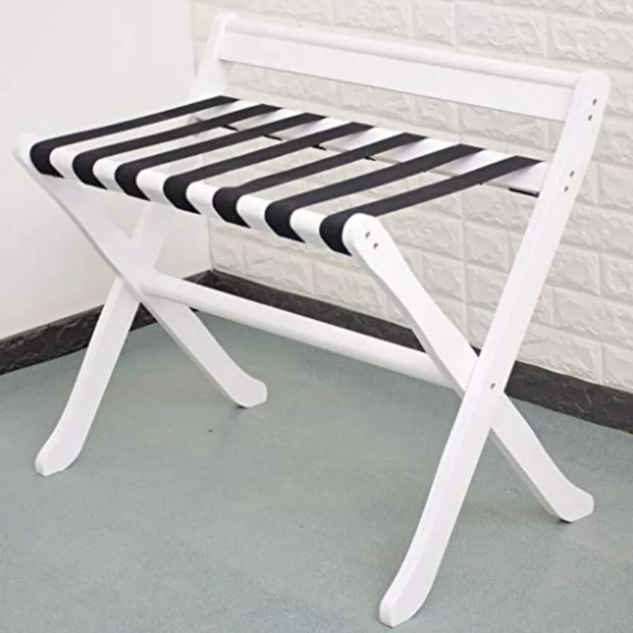Modern Simplicity Wood Luggage Rack Foldable Travel Suitcase Rack Easy Assembly for Home, Bedroom Travel Floor Storage Shelf/Wh
Modern Simplicity Wood Luggage Rack Foldable Travel Suitcase Rack Easy Assembly for Home, Bedroom Travel Floor Storage Shelf/Wh