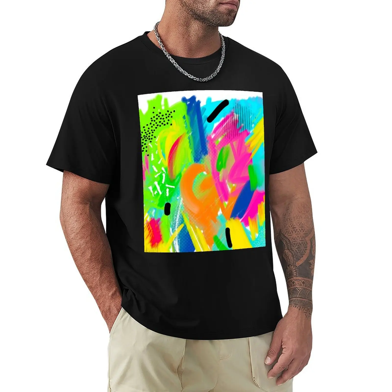 Colorful Abstract Painting T-Shirt Louboutins quick drying anime summer clothes T-shirts for men cotton
Colorful Abstract Painting T-Shirt Louboutins quick drying anime summer clothes T-shirts for men cotton