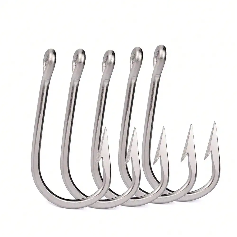Giant Shark, Tuna & Alligator Hooks Big Game Stainless Steel Tuna Fish Hooks For Saltwater
Giant Shark, Tuna & Alligator Hooks Big Game Stainless Steel Tuna Fish Hooks For Saltwater