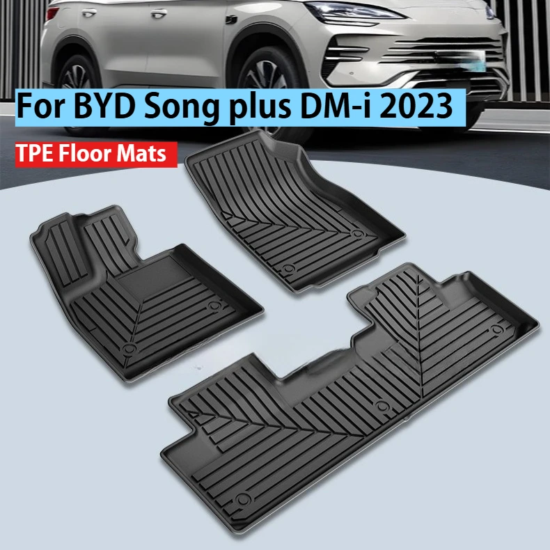 1set Perfect Fit For BYD Song Plus DM-i 2023 Custom TPE Floor Mats - Eco-Friendly, Full Set Including Trunk Mat
1set Perfect Fit For BYD Song Plus DM-i 2023 Custom TPE Floor Mats - Eco-Friendly, Full Set Including Trunk Mat
