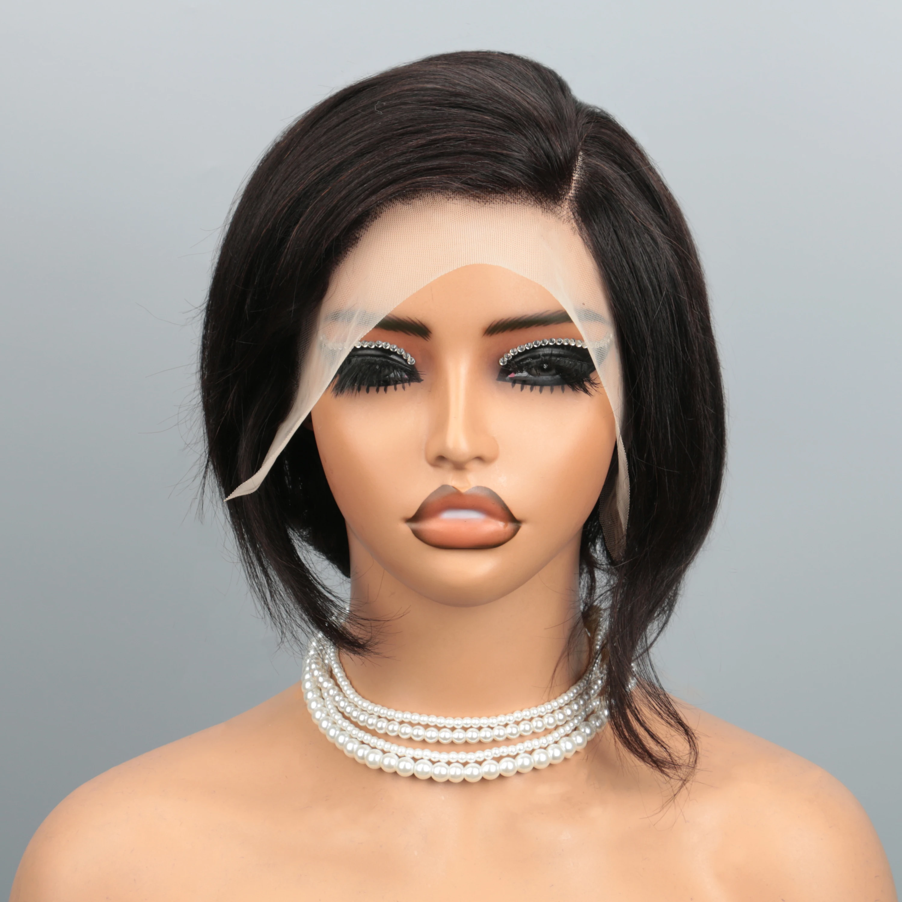 Pixie Cut Lace Front Wigs Human Hair 13X4 Lace Frontal Wigs Short Bob Wigs Straight Lace Front Pixie Cut Wigs For Black Women
Pixie Cut Lace Front Wigs Human Hair 13X4 Lace Frontal Wigs Short Bob Wigs Straight Lace Front Pixie Cut Wigs For Black Women