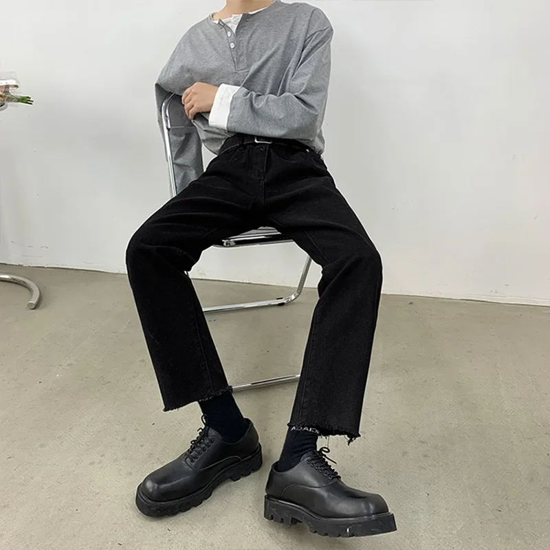 Trendy Vibe Sle Men's Jeans Straight Leg Slim Fit Bootcut Denim Pants mid Waist Zipper Closure Casual Youthful Autumn Faion
Trendy Vibe Sle Men's Jeans Straight Leg Slim Fit Bootcut Denim Pants mid Waist Zipper Closure Casual Youthful Autumn Faion