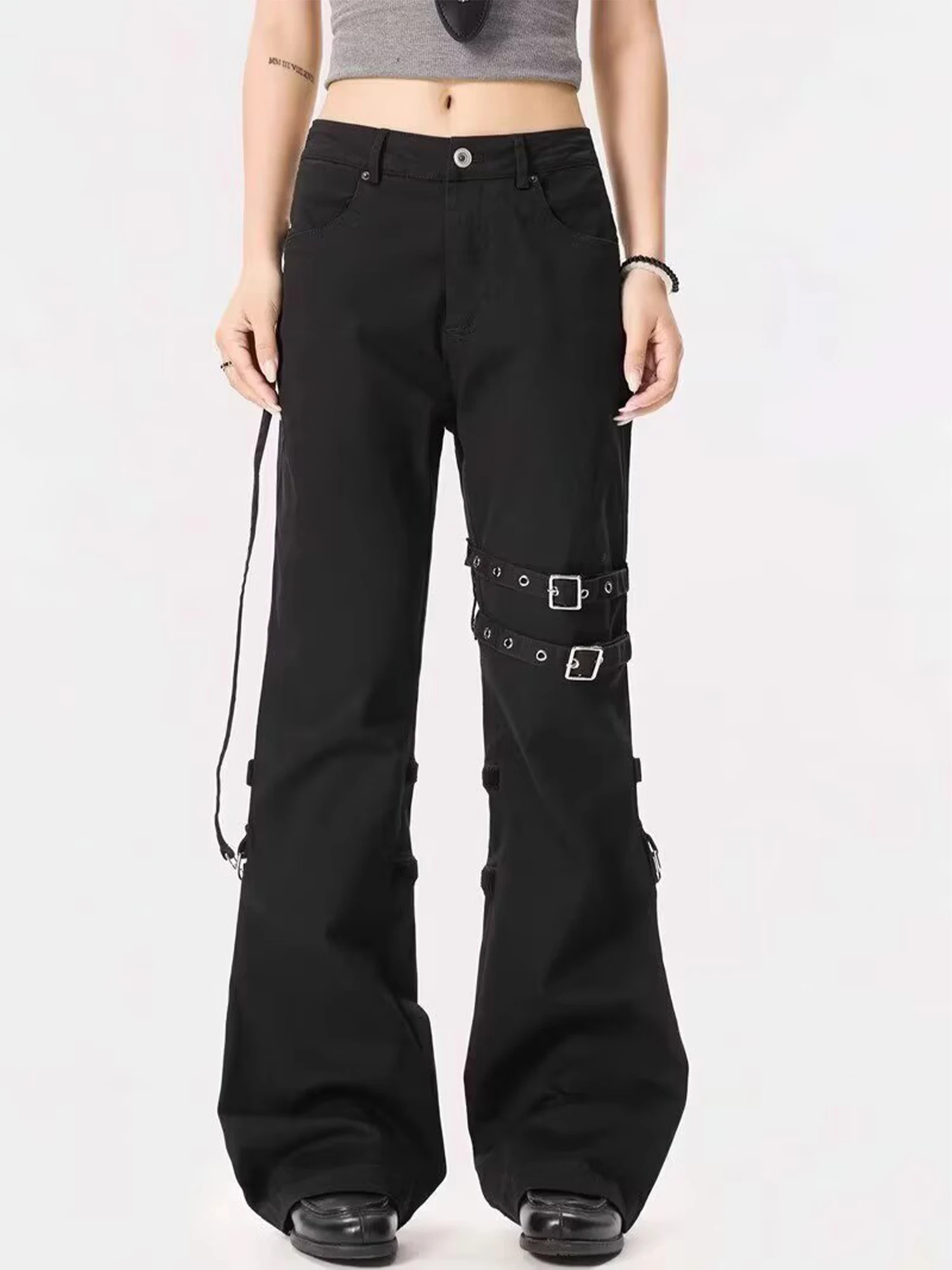 Женские черные готические эмо-джинсы Y2K, расклешенные, винтажные, в стиле гранж, оверсайз, джинсовые брюки, деним, в стиле Харадзюку, альтернативная одежда 2026
Женские черные готические эмо-джинсы Y2K, расклешенные, винтажные, в стиле гранж, оверсайз, джинсовые брюки, деним, в стиле Харадзюку, альтернативная одежда 2026