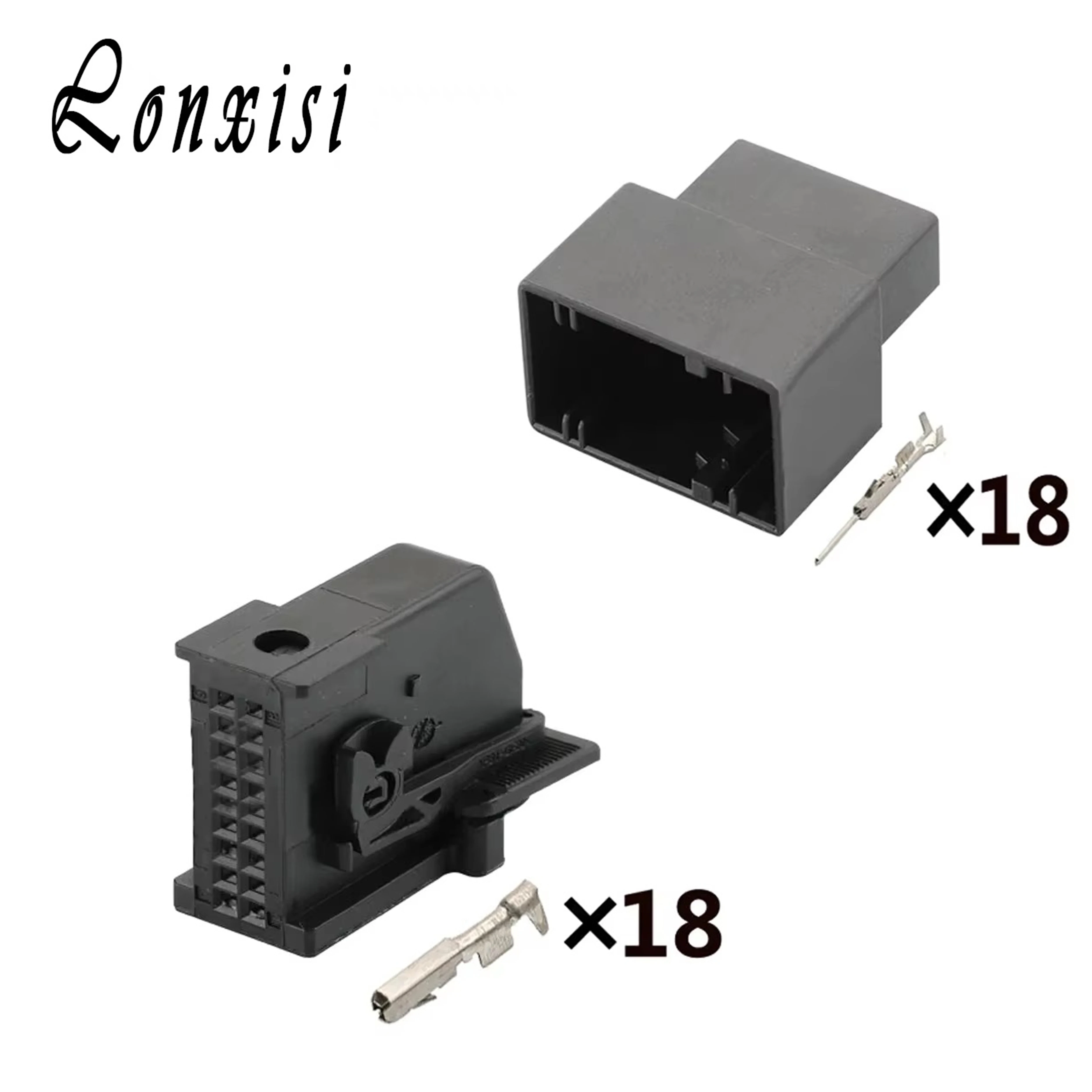 1/5/10/20 Sets 18 Pin 1-1355350-1 Auto Cable Connector Car Electric Instrument Plug For VW Golf V T5 Touran Ford Porsche
1/5/10/20 Sets 18 Pin 1-1355350-1 Auto Cable Connector Car Electric Instrument Plug For VW Golf V T5 Touran Ford Porsche