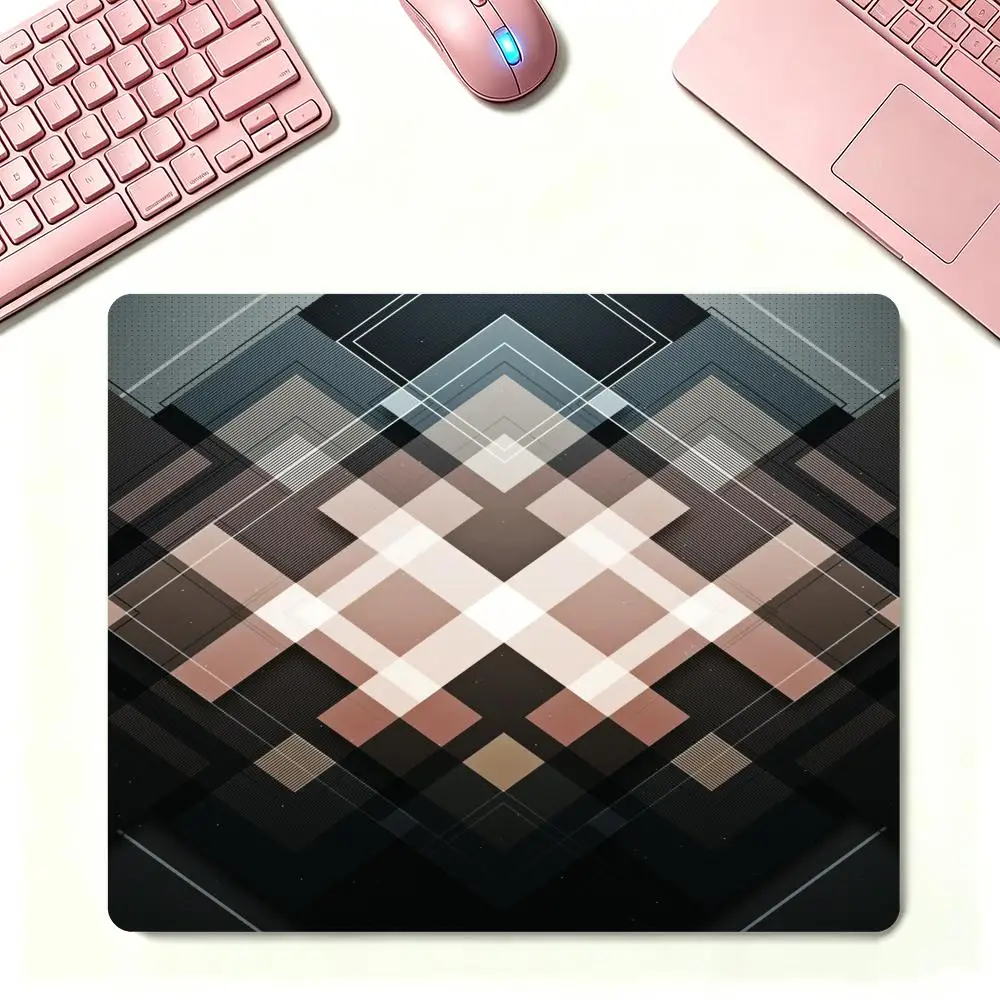 Retro Geometric Plaid Gaming Mouse Pad, Stitched Edge Non‑Slip Large Desk Mat for Gaming & Office
Retro Geometric Plaid Gaming Mouse Pad, Stitched Edge Non‑Slip Large Desk Mat for Gaming & Office