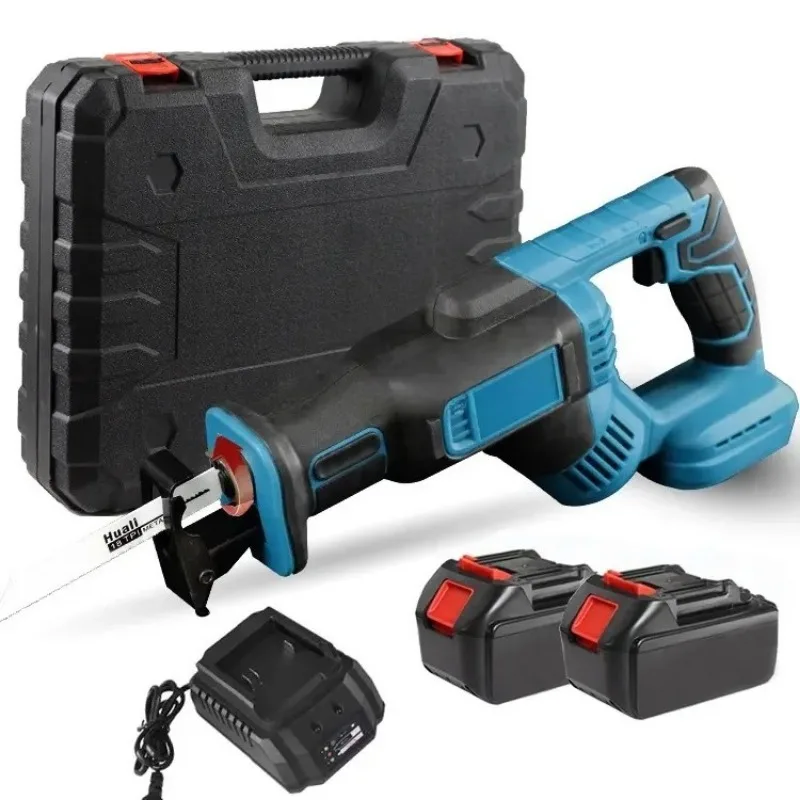 Rechargeable Reciprocating Saw W Battery Wood Saws Powerful High-power Household Outdoor 10mm 21V 25mm TYJ01
Rechargeable Reciprocating Saw W Battery Wood Saws Powerful High-power Household Outdoor 10mm 21V 25mm TYJ01