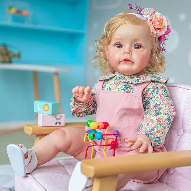 60CM Reborn Toddler Princess Sue-sue Hand-Detailed Top QualityPainting 3D Skin Tone Collectible Art Doll Gifts for Girls
60CM Reborn Toddler Princess Sue-sue Hand-Detailed Top QualityPainting 3D Skin Tone Collectible Art Doll Gifts for Girls