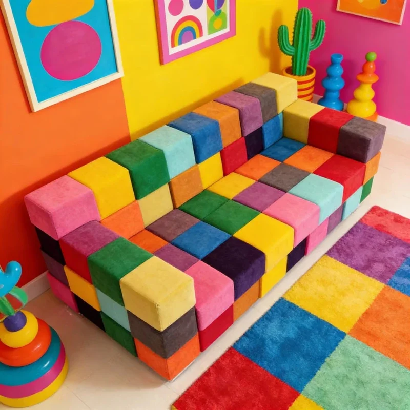 Modern creative modular sofa set with detachable sleeve, available in color, suitable for living room
Modern creative modular sofa set with detachable sleeve, available in color, suitable for living room