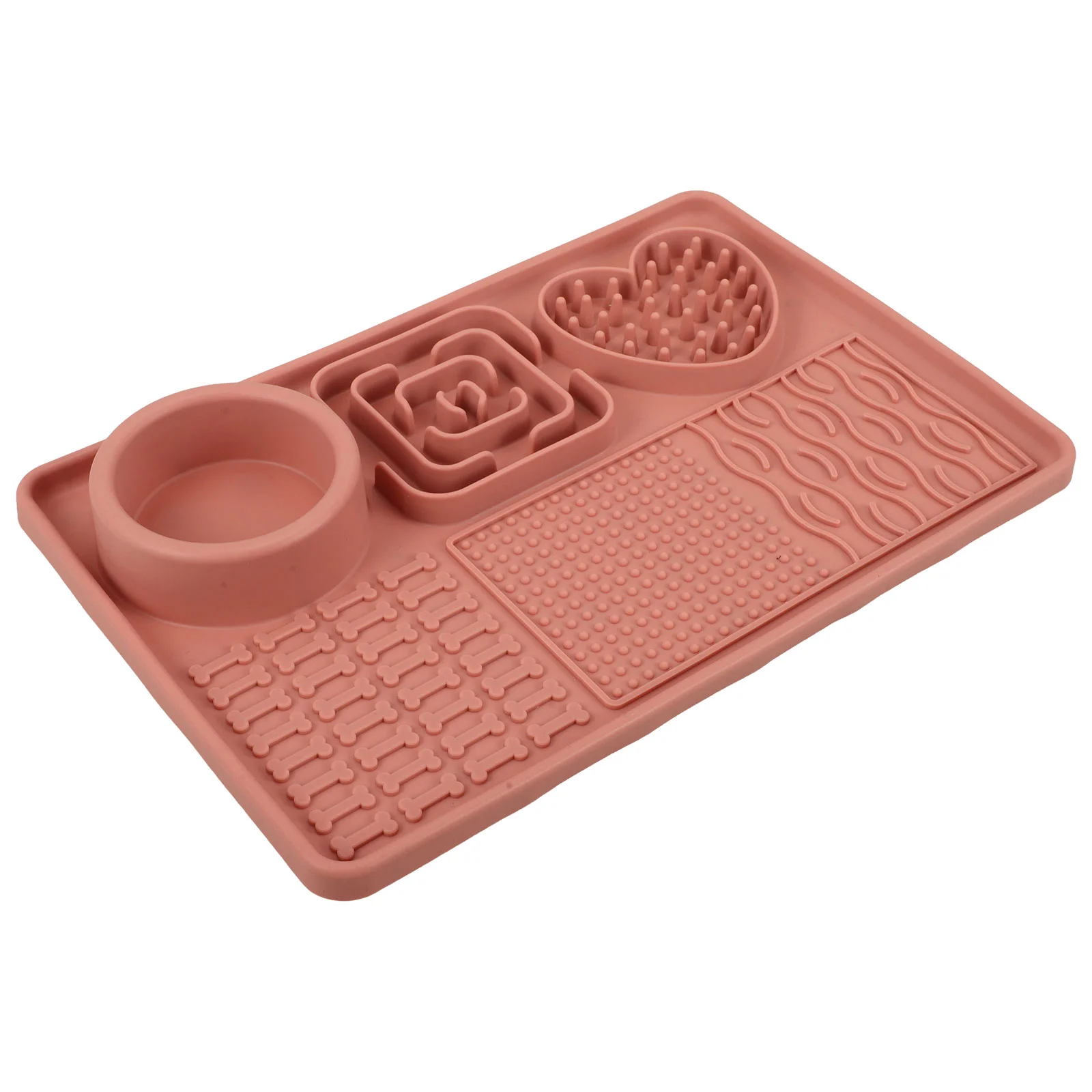 Pet Licking Pad Pets Food Mat Cups Puppy Toys Dog Pads Slow Feeding Cat Accessories Treat Sucker
Pet Licking Pad Pets Food Mat Cups Puppy Toys Dog Pads Slow Feeding Cat Accessories Treat Sucker