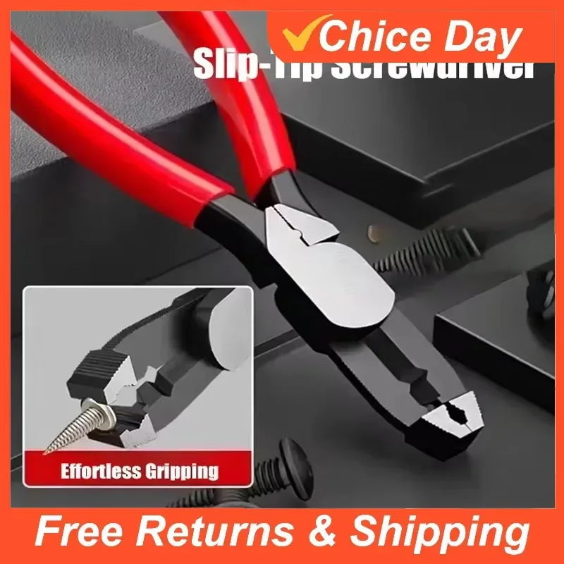 Slip-tooth Screw Pliers 6“ Screw Removal Pliers Slip-wire Pliers Carp Slip-wire Screw Pliers Rusty Wire Removal Pliers Amagi
Slip-tooth Screw Pliers 6“ Screw Removal Pliers Slip-wire Pliers Carp Slip-wire Screw Pliers Rusty Wire Removal Pliers Amagi