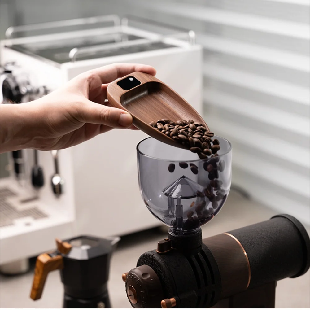 Walnut Espresso Coffee Bean Scale with Digital Screen 0 1g Accuracy Measures 0 3 200g USB Powered and Compact for Easy Use
Walnut Espresso Coffee Bean Scale with Digital Screen 0 1g Accuracy Measures 0 3 200g USB Powered and Compact for Easy Use