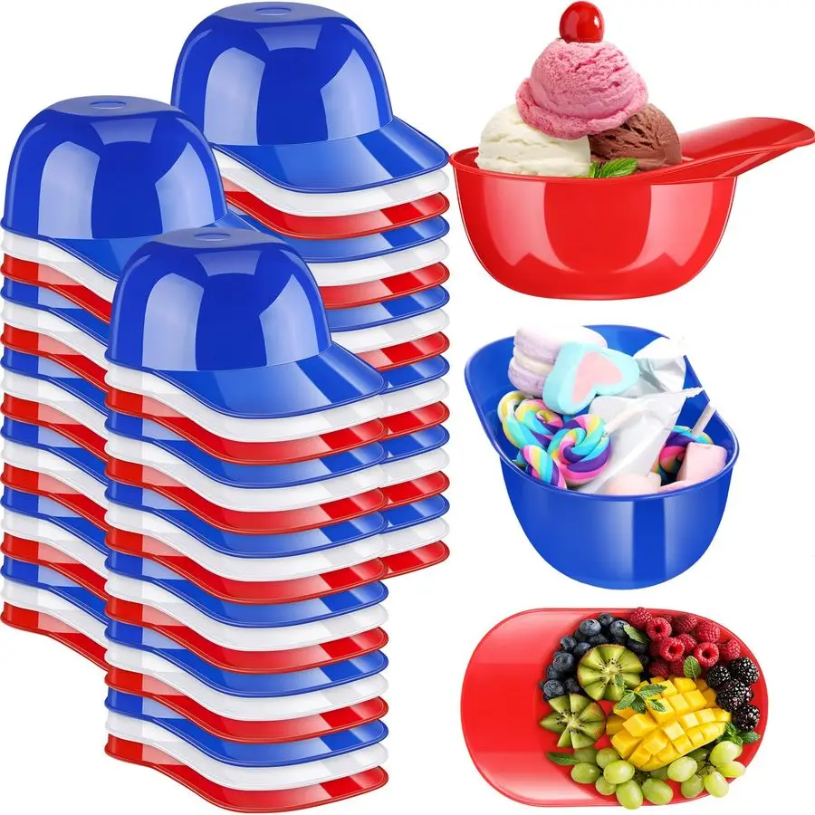 Ice Cream Dessert Baseball Cap Bowls Baseball Helmet Snack Bowl 8 oz Mini Party Cap Bowls Helmet Chip Sundae Plastic Cups for Bi
Ice Cream Dessert Baseball Cap Bowls Baseball Helmet Snack Bowl 8 oz Mini Party Cap Bowls Helmet Chip Sundae Plastic Cups for Bi