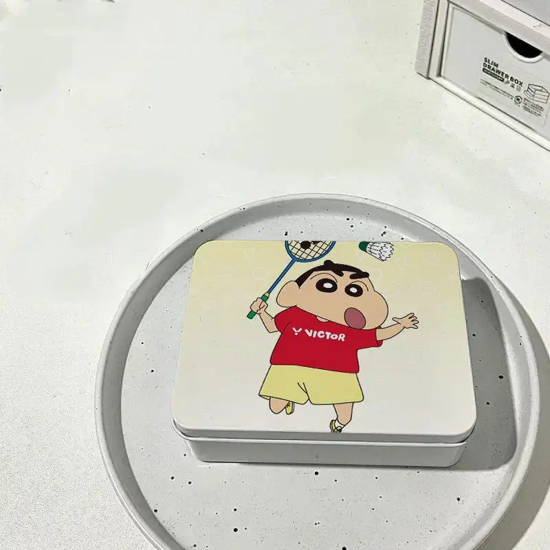 Bandai Cute Cartoon New Anime Crayon Shin Chans Storage Box Iron Storage Box for Organizing Desktop Jewelry Box Creative Gifts
Bandai Cute Cartoon New Anime Crayon Shin Chans Storage Box Iron Storage Box for Organizing Desktop Jewelry Box Creative Gifts