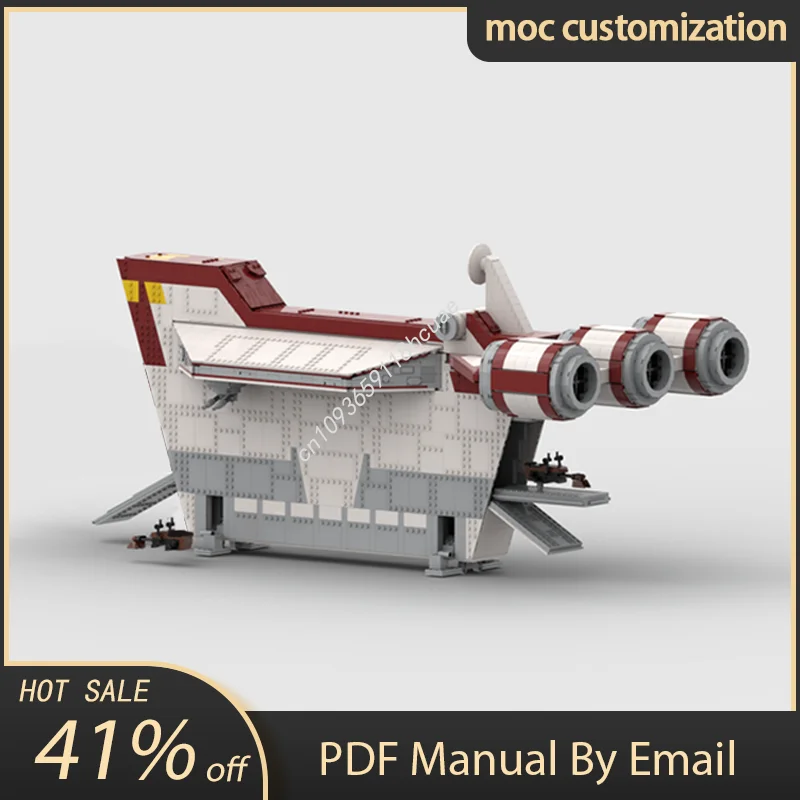 5194PCS MOC CR-20 Troop Carrier Star Battle Model Building Block Diy Creative Assembly Educational Bricks Toys Kid Gift
5194PCS MOC CR-20 Troop Carrier Star Battle Model Building Block Diy Creative Assembly Educational Bricks Toys Kid Gift