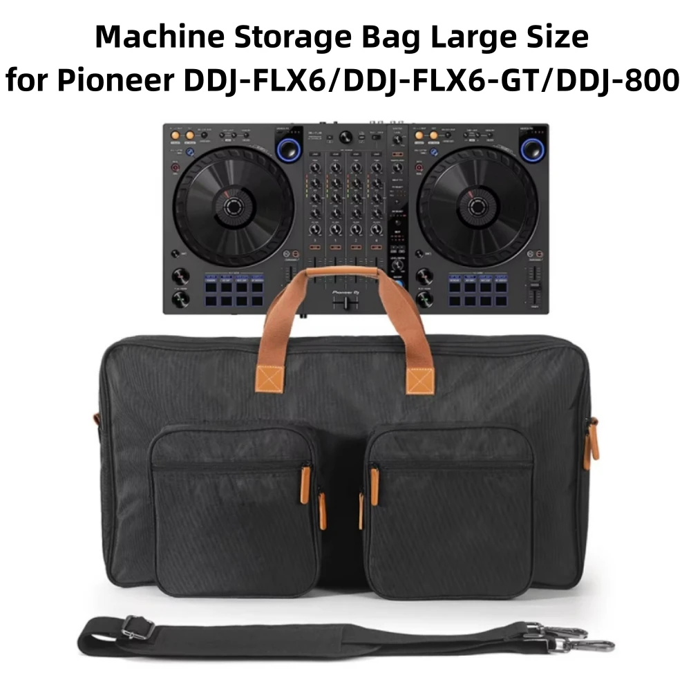 Machine Storage Bag Large Size for Pioneer DDJ-FLX6/DDJ-FLX6-GT/DDJ-800 Accessories Black Dual Zippers Luggage Bag
Machine Storage Bag Large Size for Pioneer DDJ-FLX6/DDJ-FLX6-GT/DDJ-800 Accessories Black Dual Zippers Luggage Bag