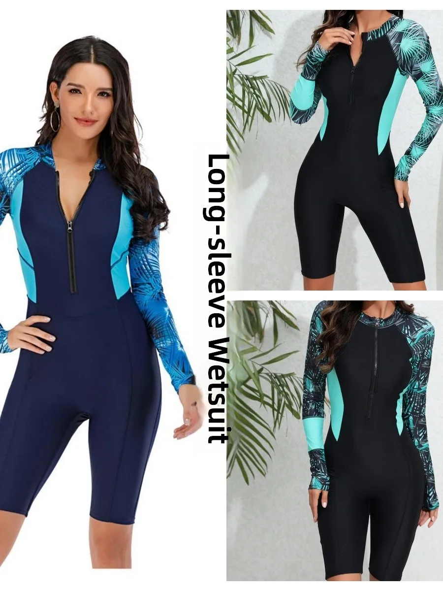 Женский термокостюм для плавания и серфинга с длинными рукавами, утягивающий, для снорклинга и соревнований, с эффектом утяжки живота
Женский термокостюм для плавания и серфинга с длинными рукавами, утягивающий, для снорклинга и соревнований, с эффектом утяжки живота