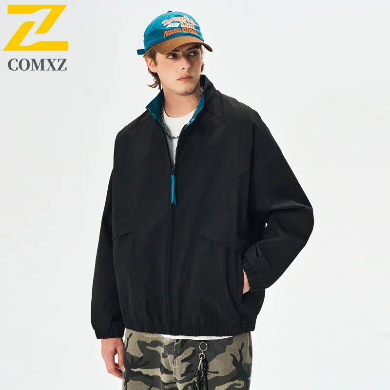 COMXZ Men Jacket Fashion Stand Collar Retro Korean Fashion Motorcycle Coat Luxury American Style Lightweight Autumn Windbreaker
COMXZ Men Jacket Fashion Stand Collar Retro Korean Fashion Motorcycle Coat Luxury American Style Lightweight Autumn Windbreaker