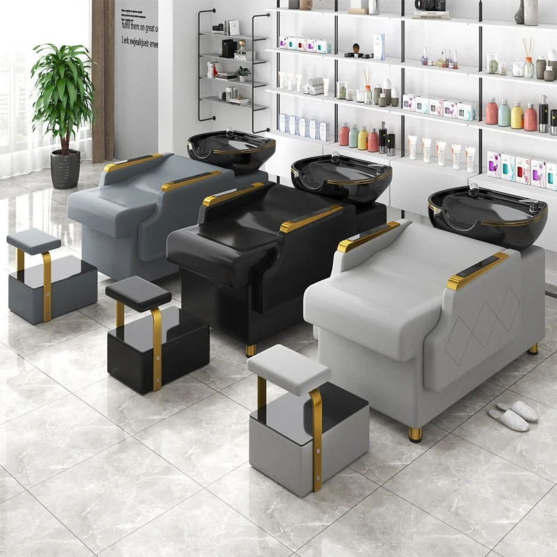 Hot Sale Custom Color Shampoo Chair Luxury Shampoo Basin Sink And Chair Black Shampoo Bed SPA
Hot Sale Custom Color Shampoo Chair Luxury Shampoo Basin Sink And Chair Black Shampoo Bed SPA