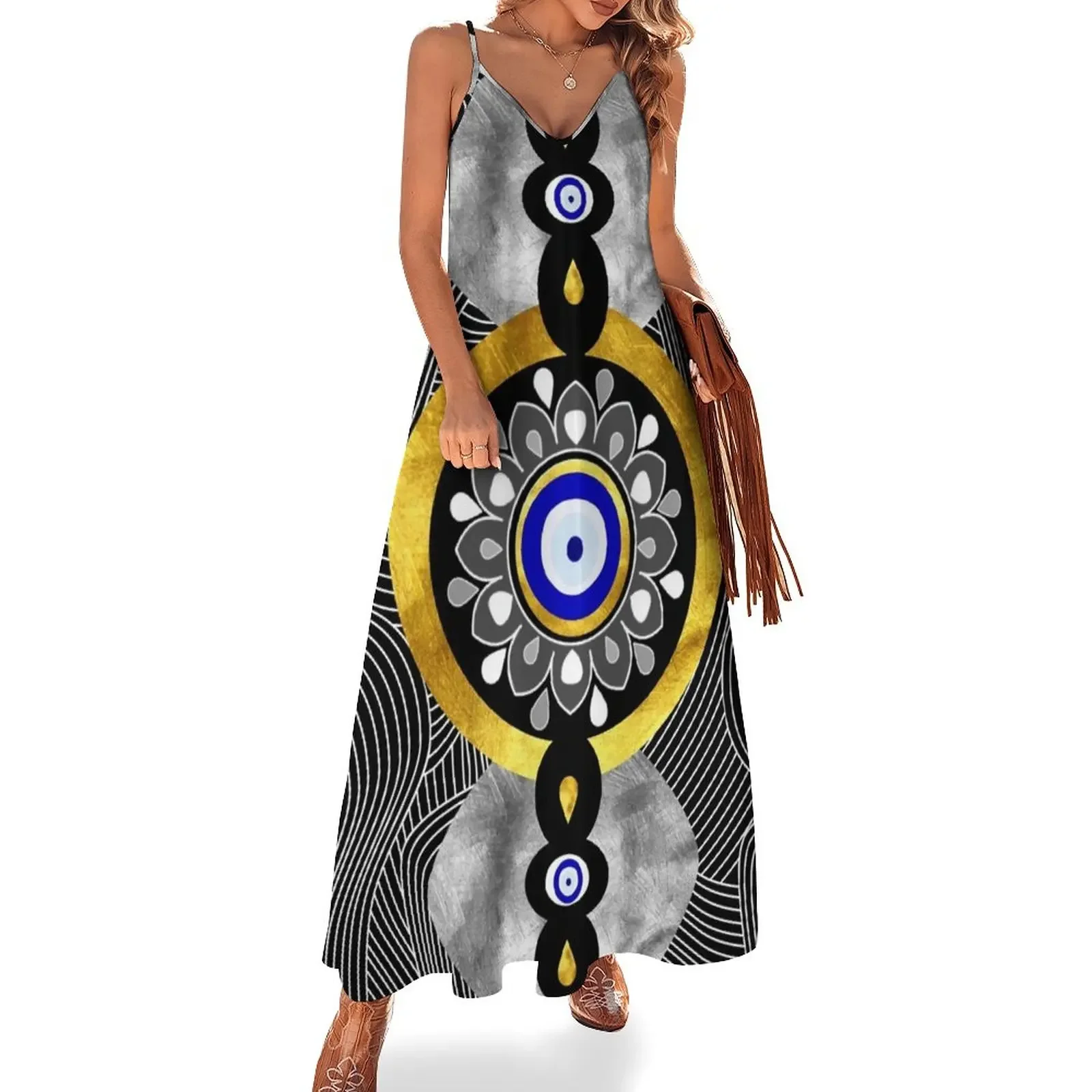 Lucky Shield Sleeveless Dress women party dresses dress summer 2025 women clothing women summer 2025
Lucky Shield Sleeveless Dress women party dresses dress summer 2025 women clothing women summer 2025