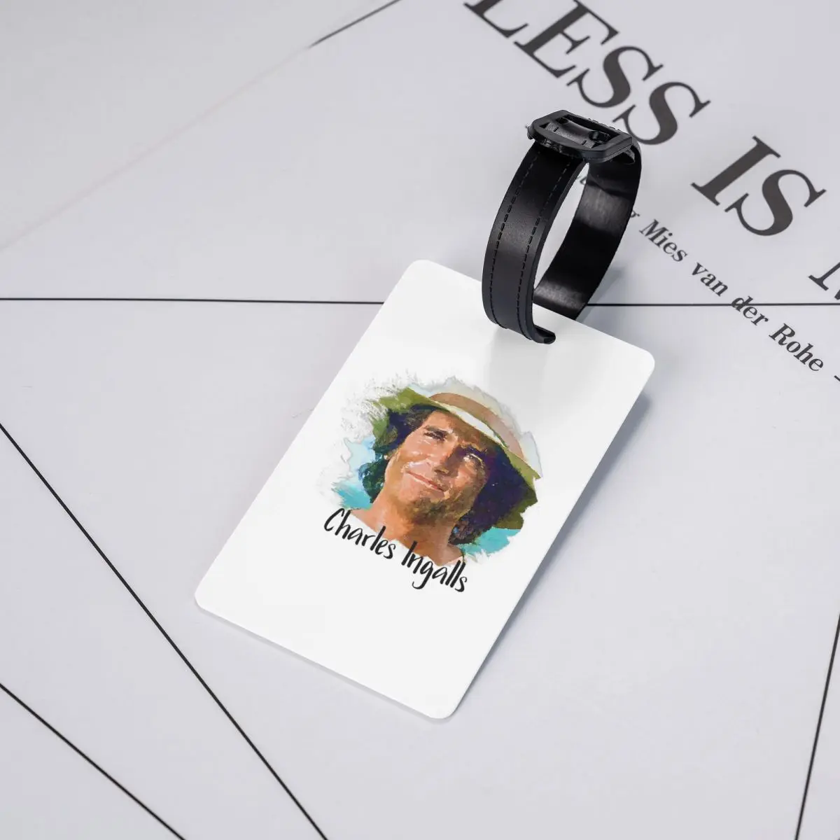 Charles Ingalls Little House On The Prairie Luggage Tags Suitcase Travel Baggage Boarding Tag Label Holder ID Name Address
Charles Ingalls Little House On The Prairie Luggage Tags Suitcase Travel Baggage Boarding Tag Label Holder ID Name Address