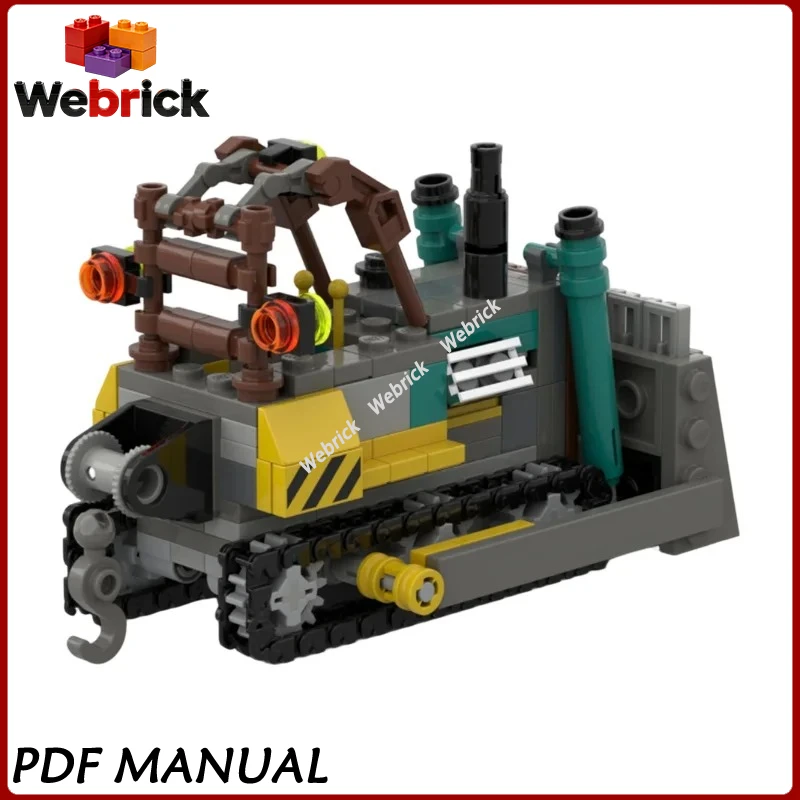 Heavy Construction Machinery Bricks Dozer Scraper Tipper Truck Detailed Build Gift for Engineering Vehicle Collectors
Heavy Construction Machinery Bricks Dozer Scraper Tipper Truck Detailed Build Gift for Engineering Vehicle Collectors
