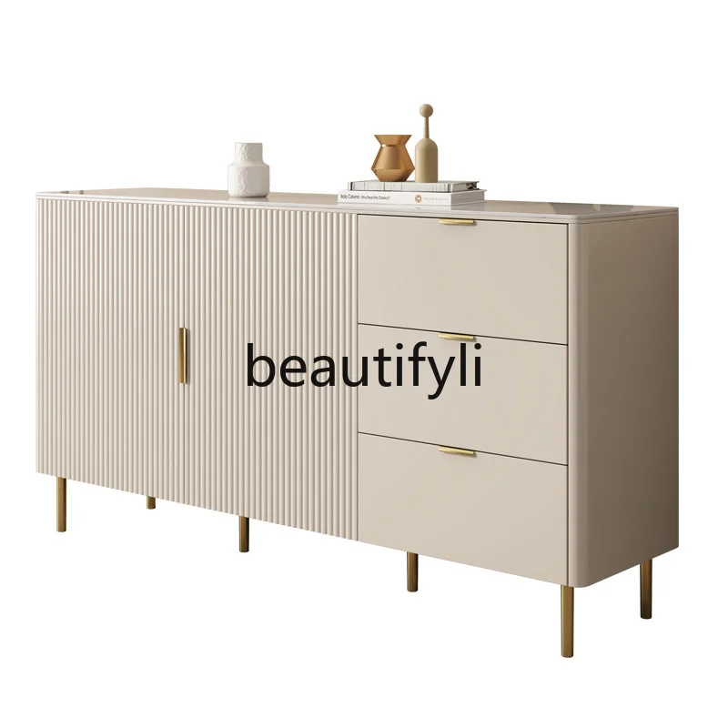 Light luxury rock slab dining side cabinet living room against the wall modern simple storage multi-space home locker home
Light luxury rock slab dining side cabinet living room against the wall modern simple storage multi-space home locker home