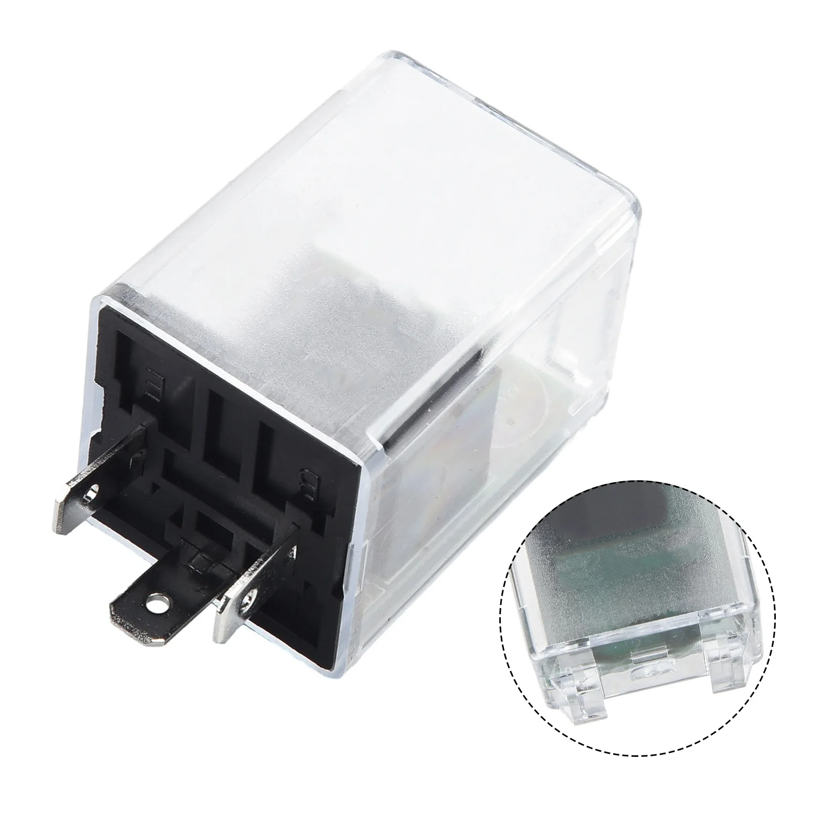 24V 3Pin Electronic Flasher Relay Unit for Vehicle Turn Signal Indicator Supporting Load Range from 0 1W to 180W
24V 3Pin Electronic Flasher Relay Unit for Vehicle Turn Signal Indicator Supporting Load Range from 0 1W to 180W